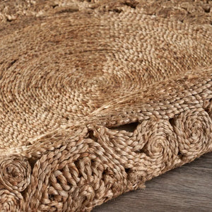 Boutique Jute 12045NAT Natural Rug - Baconco