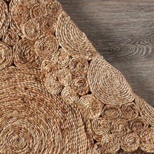 Boutique Jute 12046NAT Natural Rug - Baconco