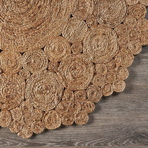 Boutique Jute 12046NAT Natural Rug - Baconco