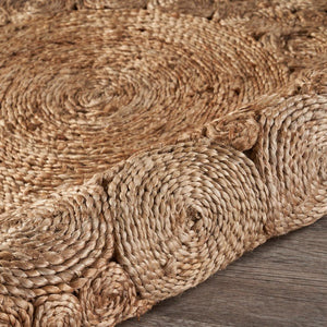 Boutique Jute 12046NAT Natural Rug - Baconco