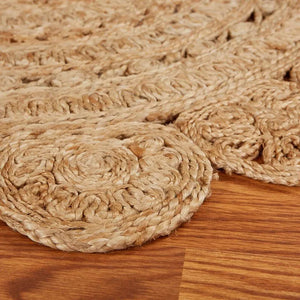 Boutique Jute 50134NAT Natural Rug - Baconco