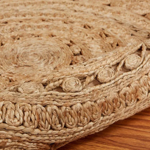 Boutique Jute 50134NAT Natural Rug - Baconco