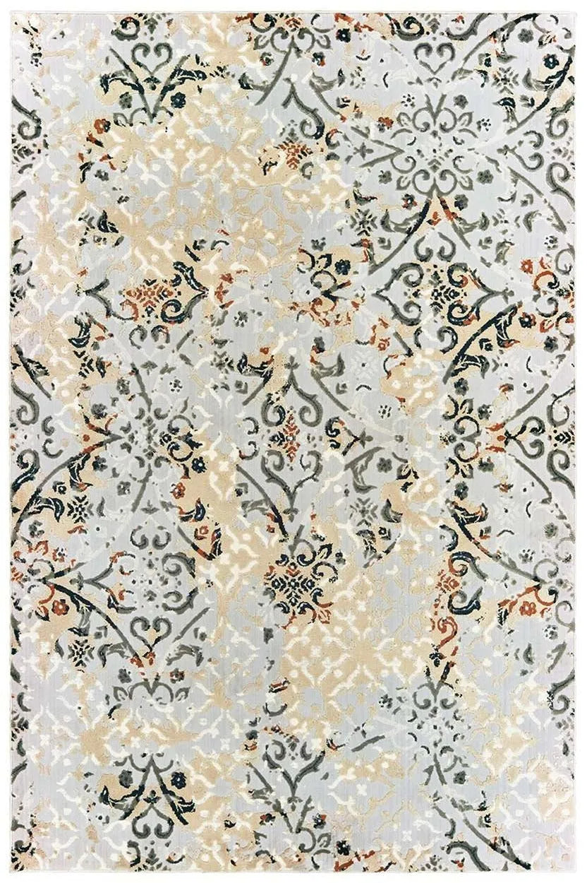 Bowen 108W Grey Gold Rug - Baconco