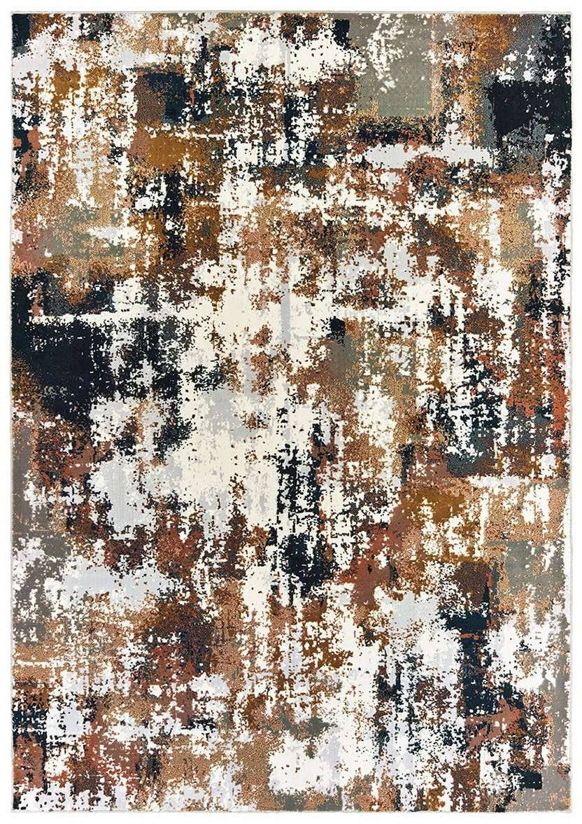 Bowen 4928X Grey Gold Rug - Baconco