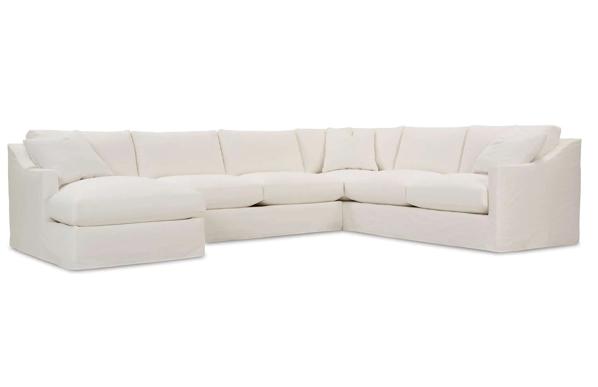 Bradford Custom Slipcovered Sectional - Baconco