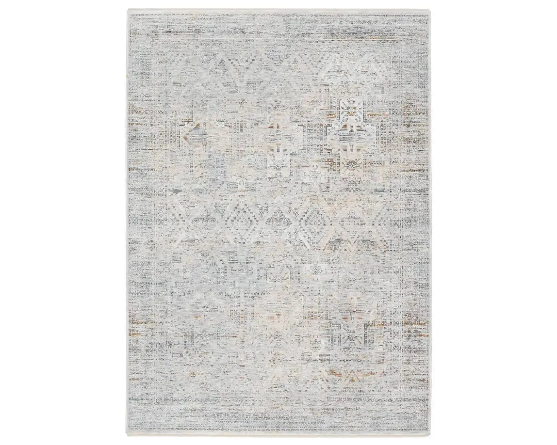 Branham BRA02 White/Ivory Rug - Baconco