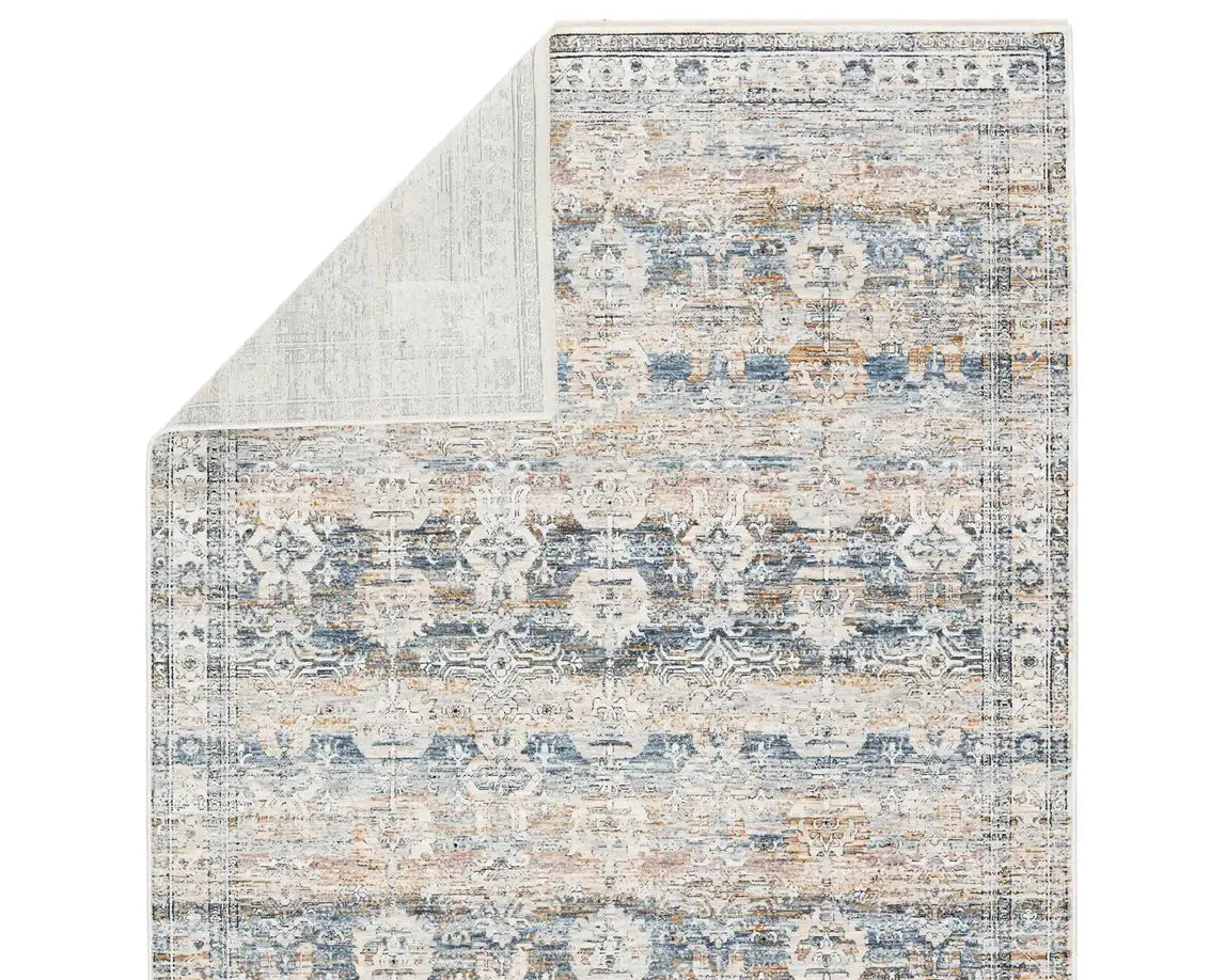 Branham BRA06 White/Multi Rug - Baconco