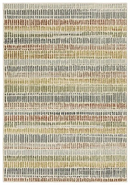 Branson BR06A Ivory/Multi Rug - Baconco