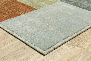 Branson BR11A Beige/Multi Rug - Baconco