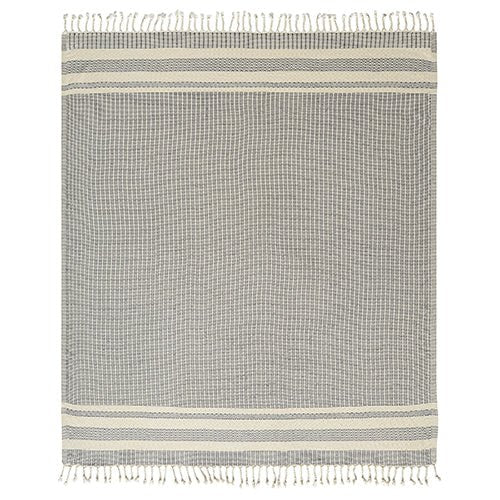 Breezy 80307NAV Navy Throw Blanket - Baconco