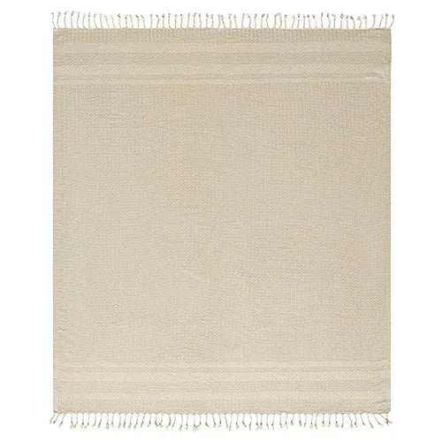 Breezy 80308BEI Beige Throw Blanket - Baconco