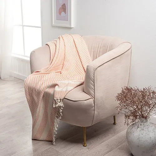 Breezy 80309ORG Orange Throw Blanket - Baconco