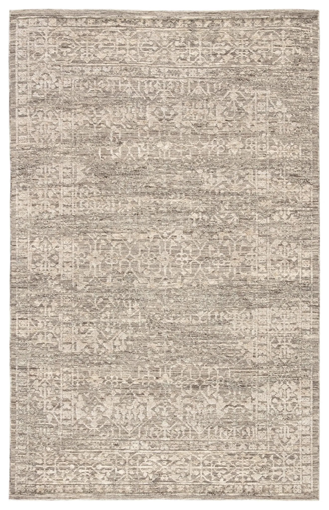 Brier BRR01 Sian Gray/Beige Rug - Baconco