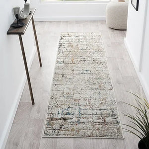 Brisbane 82289GML Grey/Multi Rug - Baconco