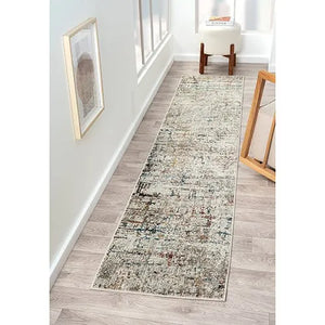 Brisbane 82289GML Grey/Multi Rug - Baconco