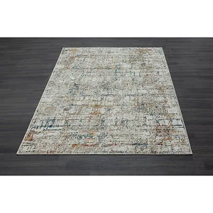 Brisbane 82289GML Grey/Multi Rug - Baconco