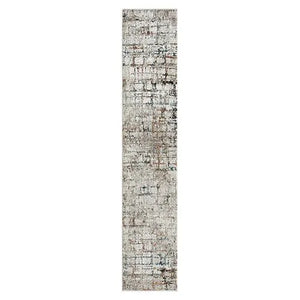 Brisbane 82289GML Grey/Multi Rug - Baconco