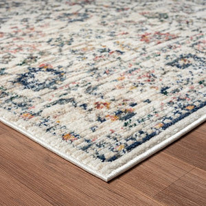 Bristol 82140CRU Cream/Blue Rug - Baconco