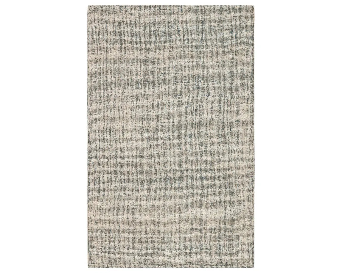 Britta BRT03 Oland White Ice / Blue Print Rug - Baconco