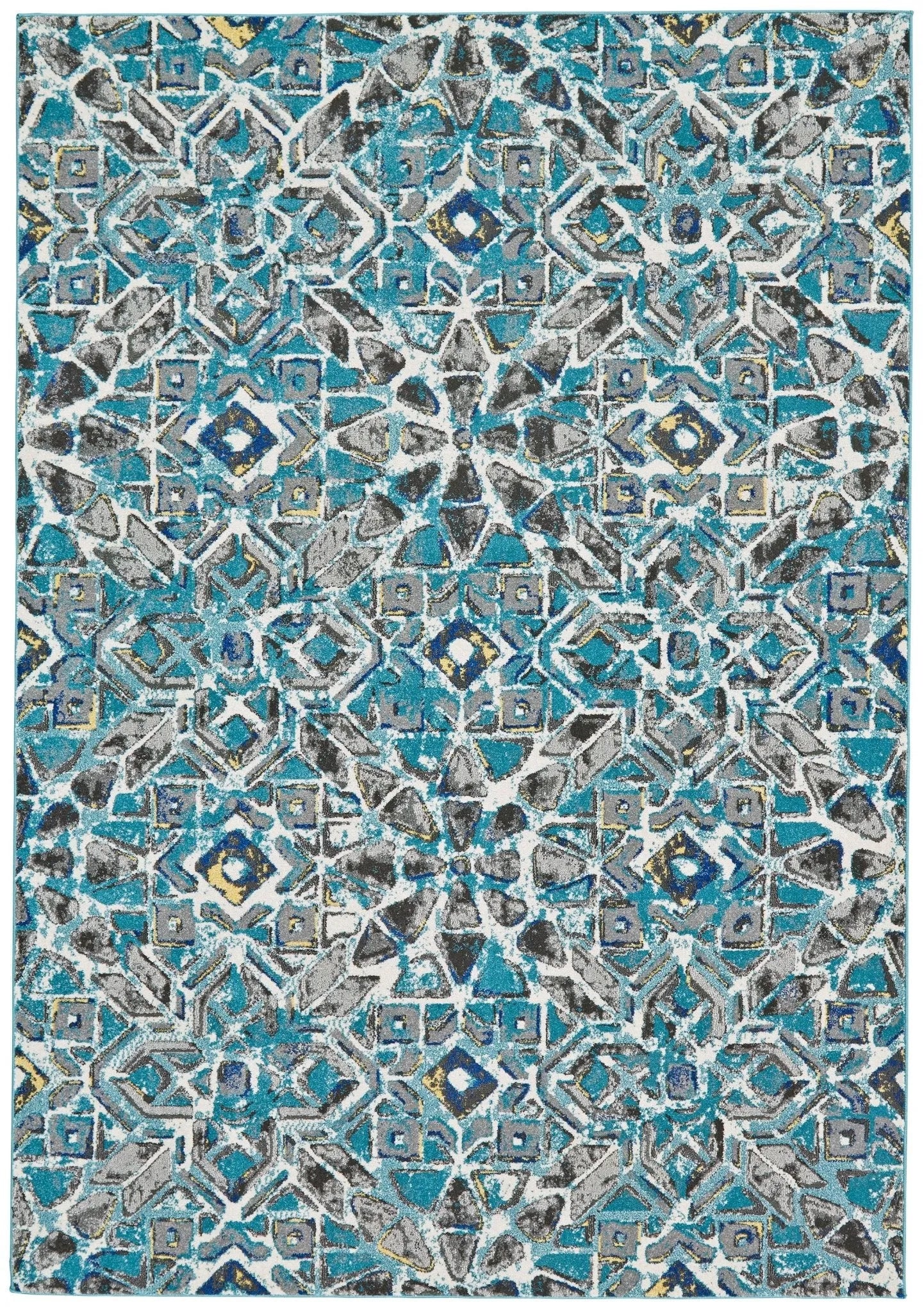 Brixton 6163609F Blue/Ivory Rug - Baconco