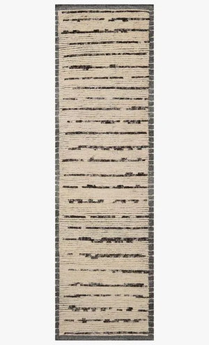 Briyana BRI-04 Natural/Black Rug - Baconco