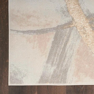 Brushstrokes BSK01 Beige/Grey Rug - Baconco