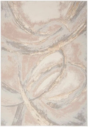 Brushstrokes BSK01 Beige/Grey Rug - Baconco