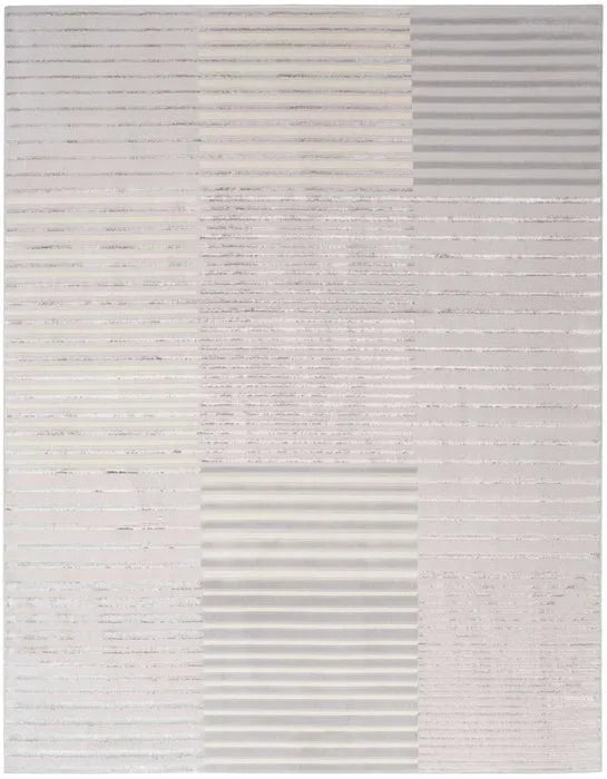 Brushstrokes BSK04 Silver/Grey Rug - Baconco