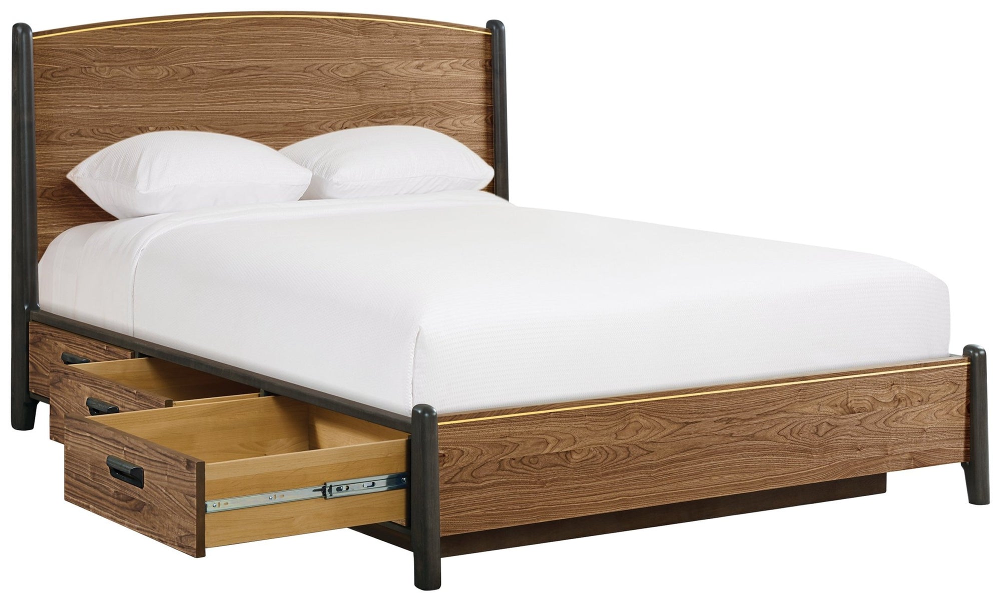 Bryce Curved Panel Storage Bed - Baconco