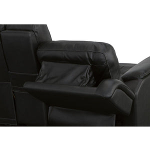 Cade Power Reclining Loveseat with Console and Power Headrests and Lumbar - Baconco