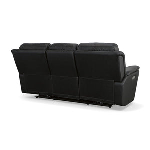 Cade Power Reclining Sofa with Power Headrests and Lumbar - Baconco