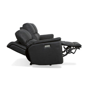 Cade Power Reclining Sofa with Power Headrests and Lumbar - Baconco