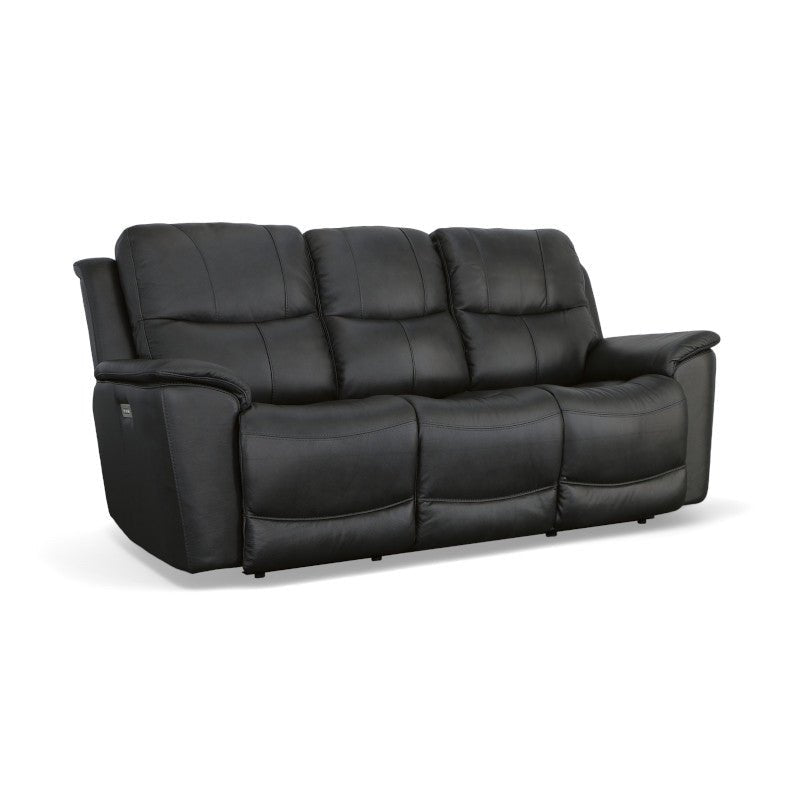 Cade Power Reclining Sofa with Power Headrests and Lumbar - Baconco