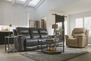 Cade Power Reclining Sofa with Power Headrests and Lumbar - Baconco