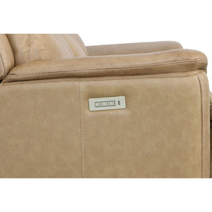 Cade Power Reclining Sofa with Power Headrests and Lumbar - Baconco