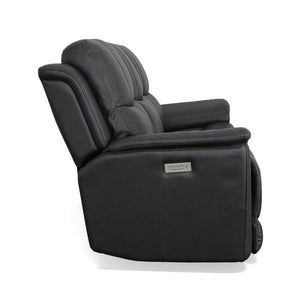 Cade Power Reclining Sofa with Power Headrests and Lumbar - Baconco