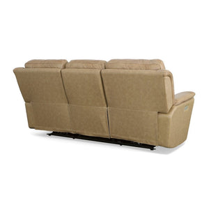 Cade Power Reclining Sofa with Power Headrests and Lumbar - Baconco