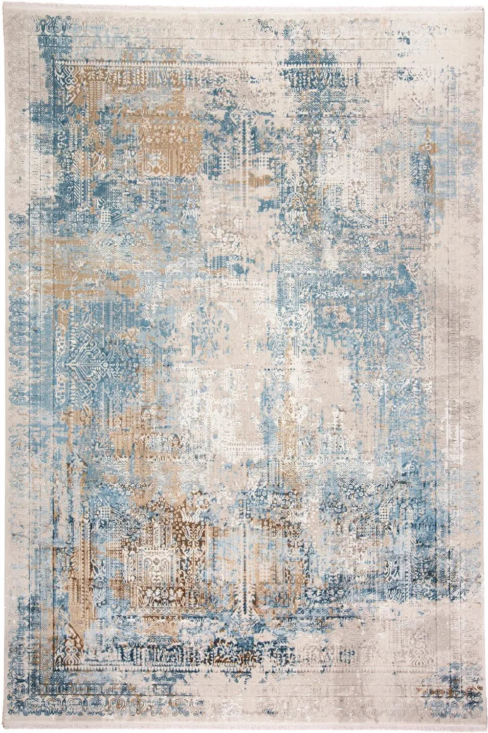 Cadiz 3890F Blue/Gray Rug - Baconco