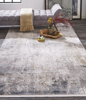 Cadiz 3892F Ivory/Gray Rug - Baconco