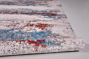 Cadiz 3902F Gray/Blue Rug - Baconco