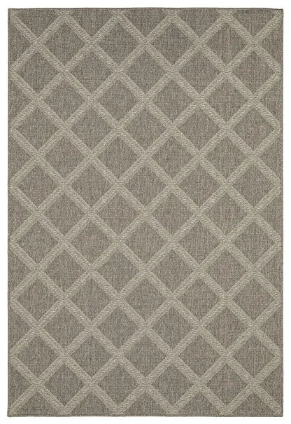 Caicos CA02N Grey Rug - Baconco