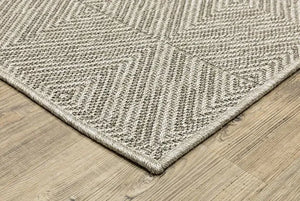 Caicos CA08A Grey Rug - Baconco