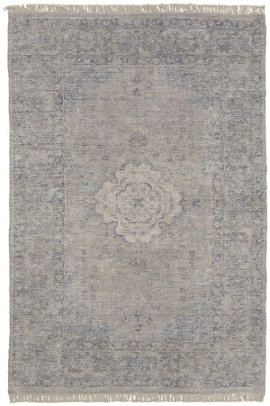 Caldwell 8108F Gray/Blue Rug - Baconco