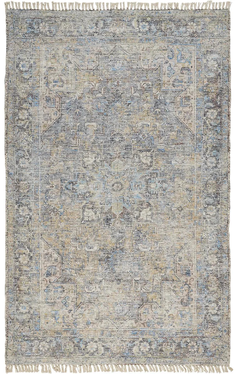 Caldwell 8802F Blue/Gray Rug - Baconco