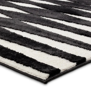 Calix CNU01 Black/White Rug - Baconco