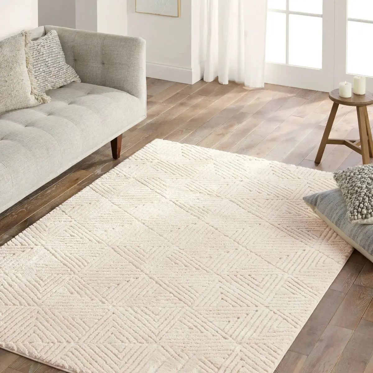 Calix CNU03 Cream Rug - Baconco