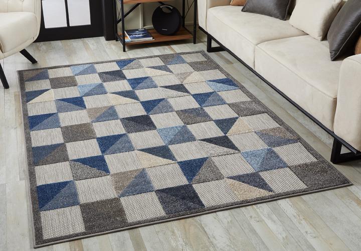 Calla 6923 Scope Blue Rugs - Baconco