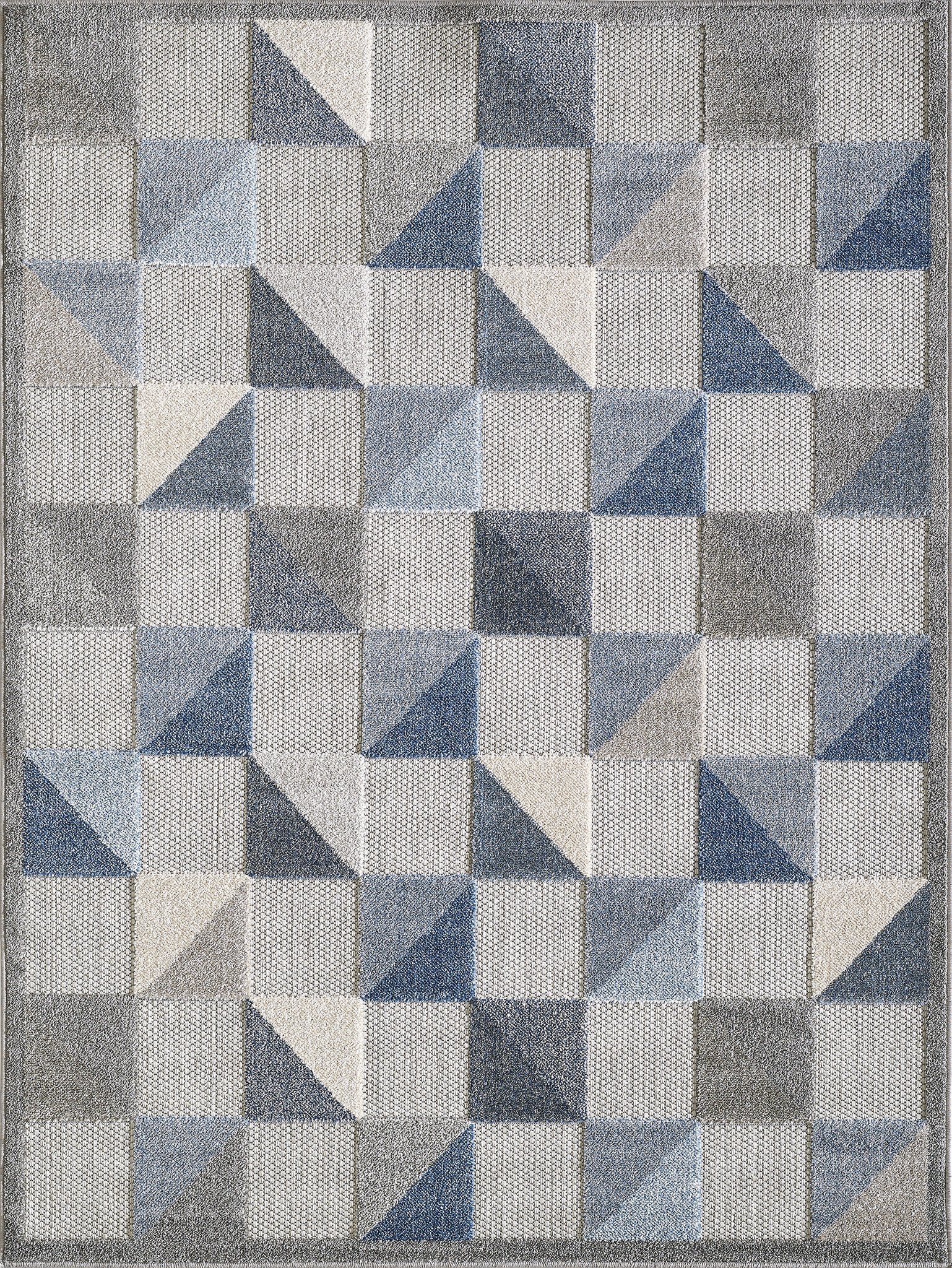 Calla 6923 Scope Blue Rugs - Baconco