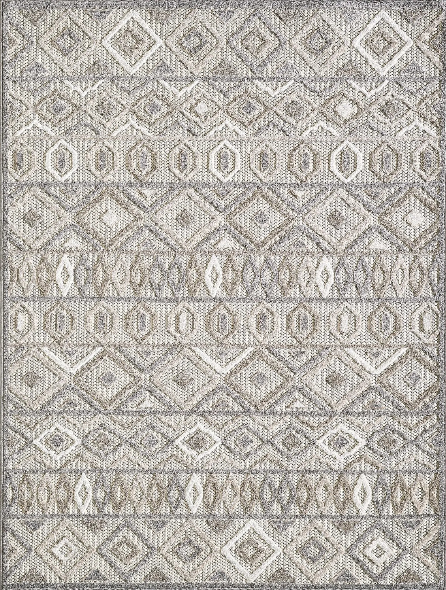 Calla 6925 Aztec Grey Rugs - Baconco