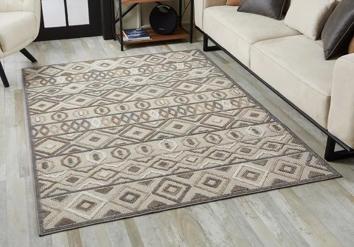 Calla 6925 Aztec Grey Rugs - Baconco